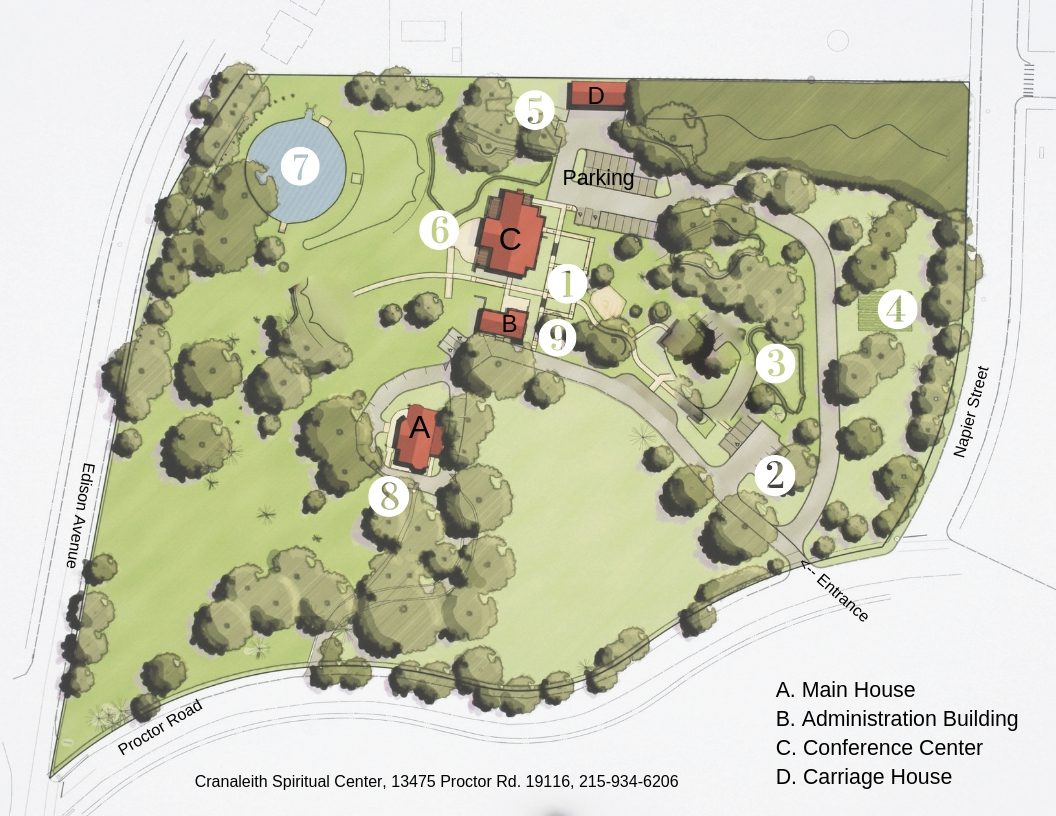 A map of the park shows all the areas to go.