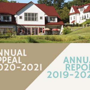 A picture of a house with the words annual appeal 2 0 2 0-2 0 2 1 and an image of it.
