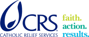 A logo for the center for relief services.