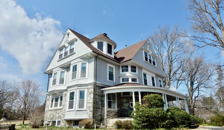 Historic House from a side angle.