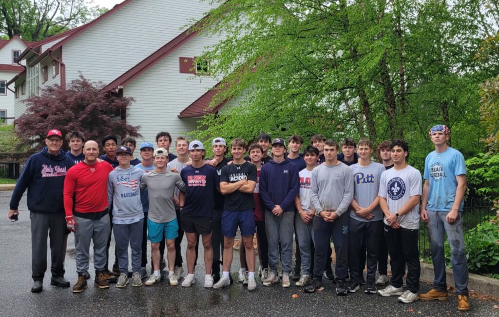 holy ghost baseball volunteer day
