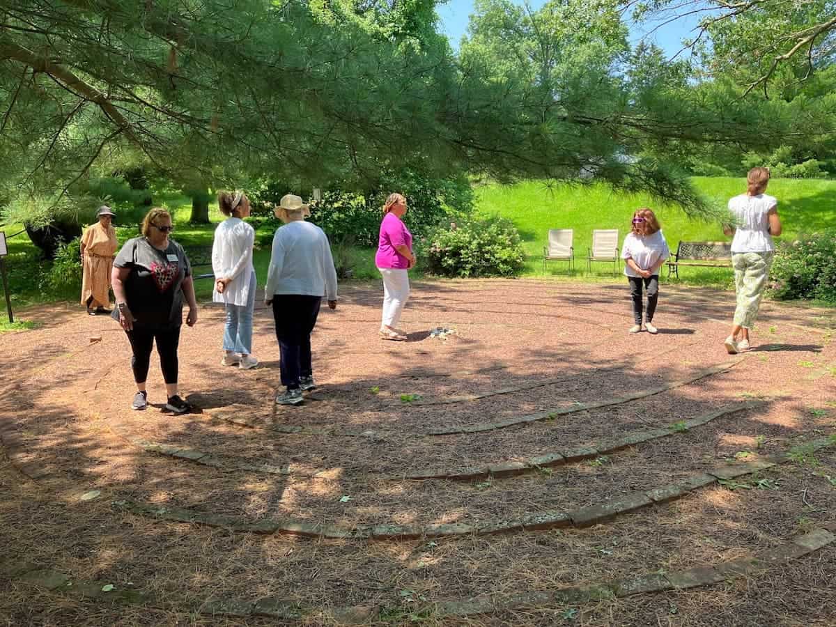 labyrinth walk summer solstice 25 6 20 2